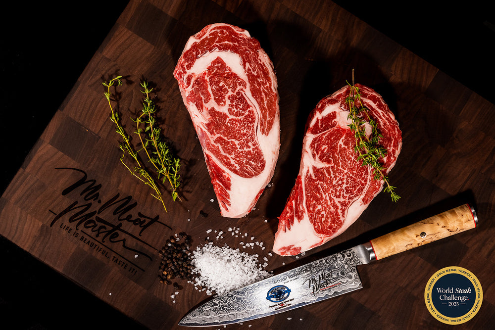 Black Angus Ribeye Steaks 14oz